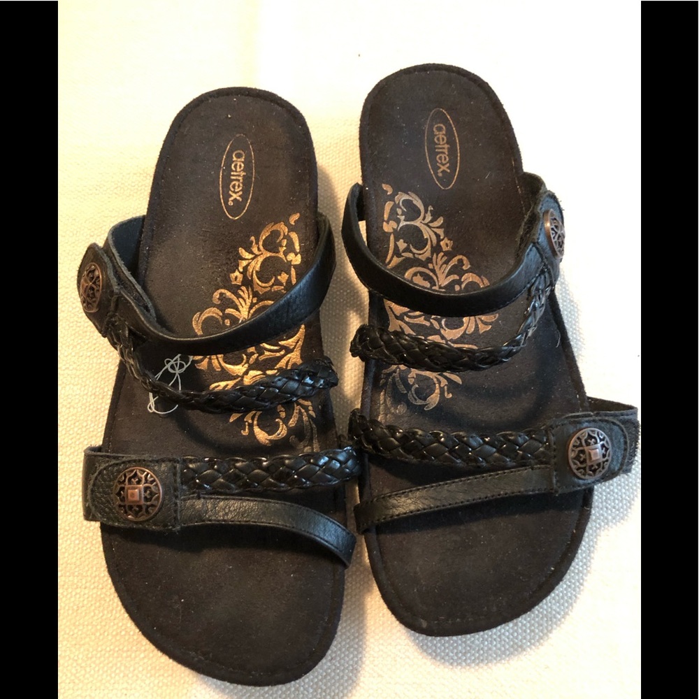 Aetrex Braided Sandal 8 1/2